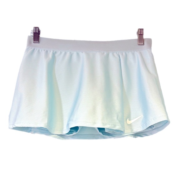 Nike Other - Victory Junior Girls' Flouncy Tennis Skirt, Aqua - Nike